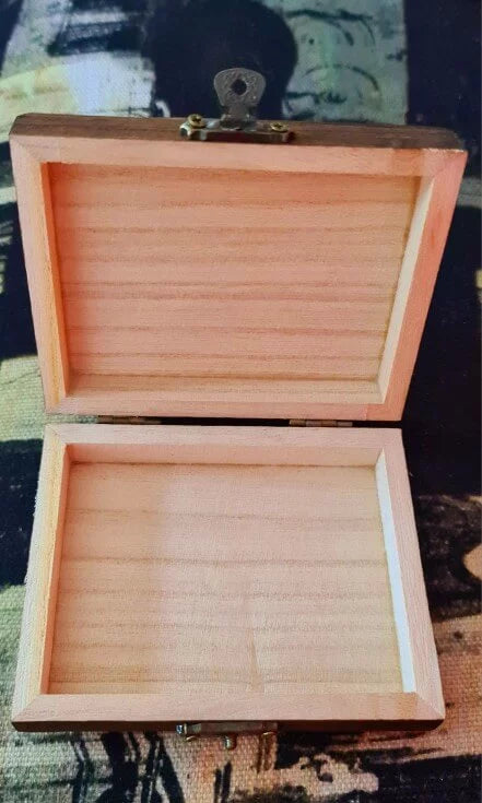 petite boite de rangement en bois